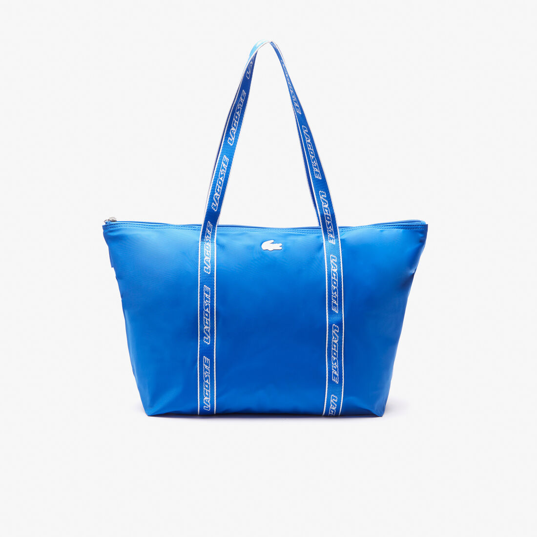 Lacoste Color-block Branded Handle Handtasche Damen Blau | KRMV-57623