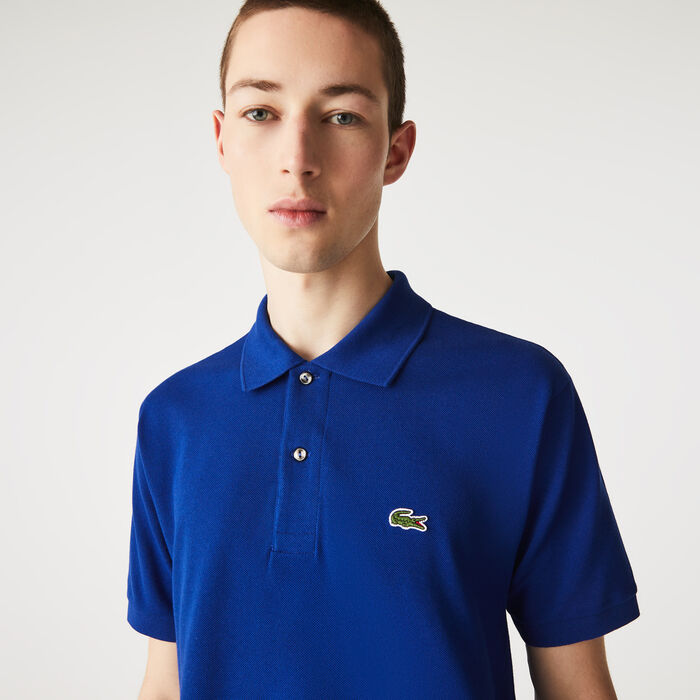 Lacoste Klassische Fit L.12.12 Polo Shirts Herren Blau | ZXEW-78563