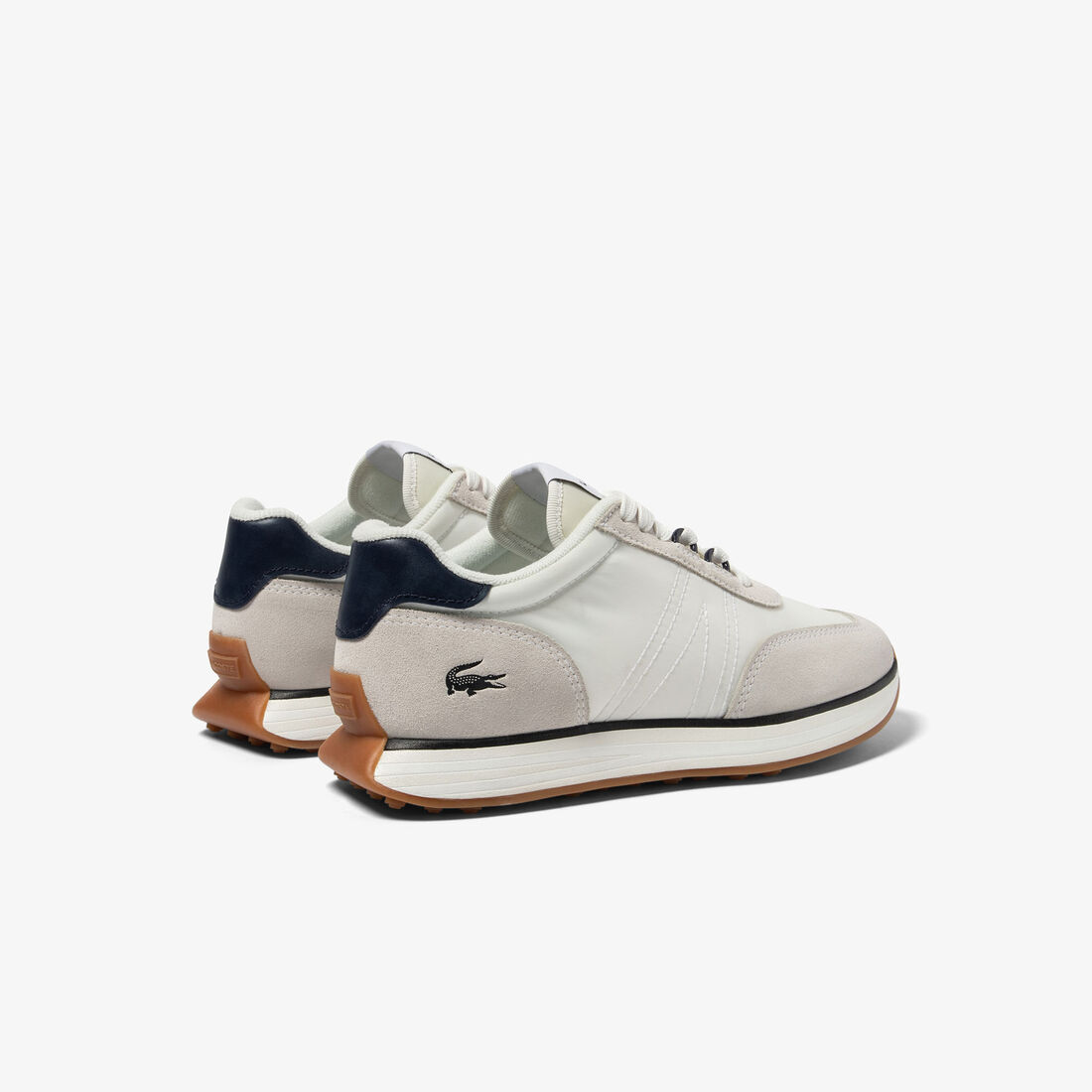 Lacoste L-spin Textil Sneakers Herren Weiß Navy | QNOR-76981