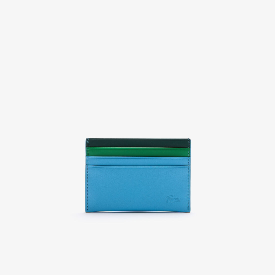 Lacoste Overstitched Tricolor Smooth Leder Card Holder Geldbörse Herren Mehrfarbig | ICEP-61248
