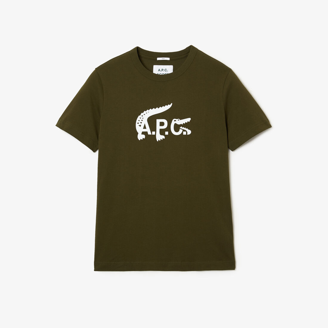 Lacoste X A.p.c. Jersey T-shirts Herren Braun | VLRZ-13092