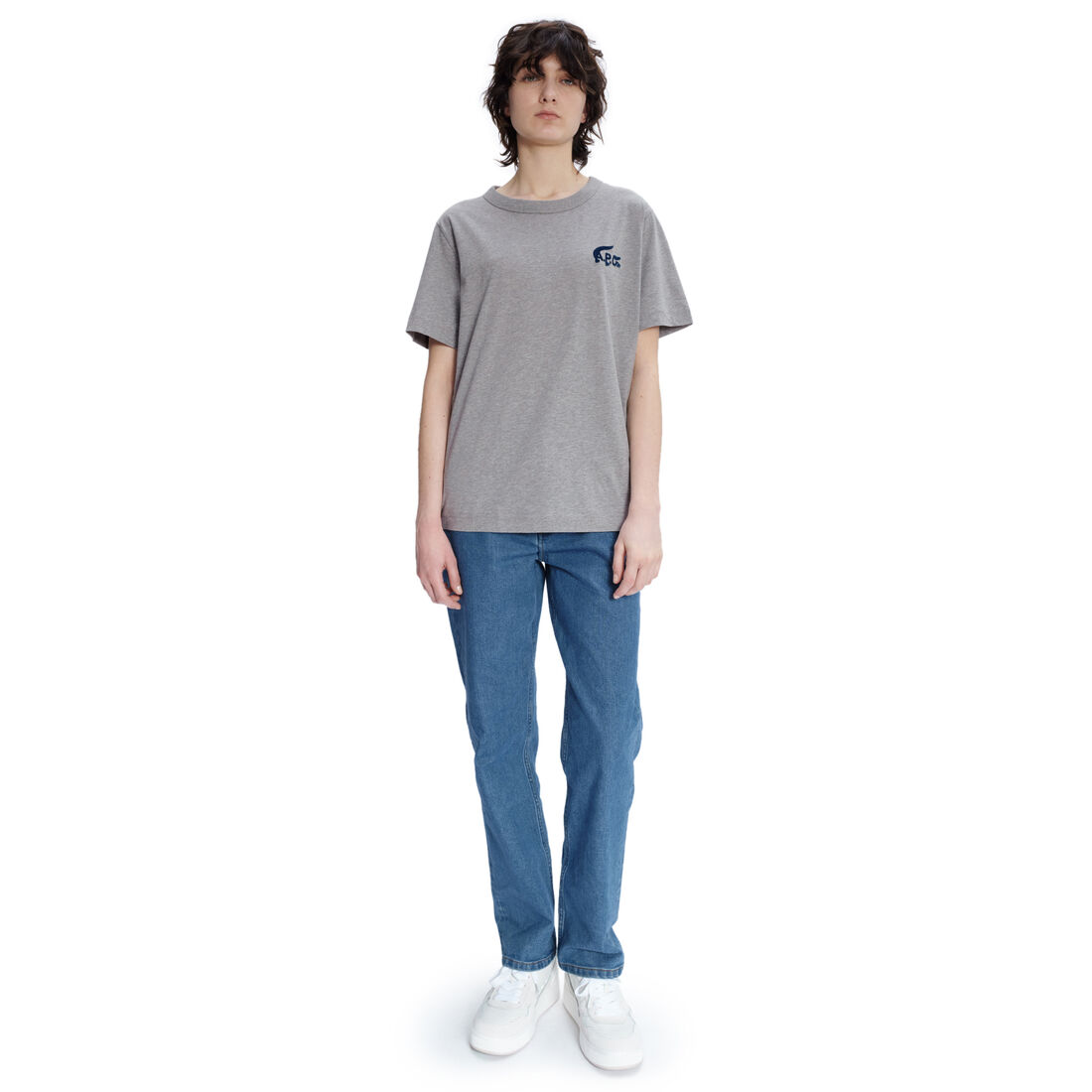 Lacoste A.p.c. Relaxed Fit Baumwoll Jersey T-shirts Herren Mehrfarbig | YSEJ-10238
