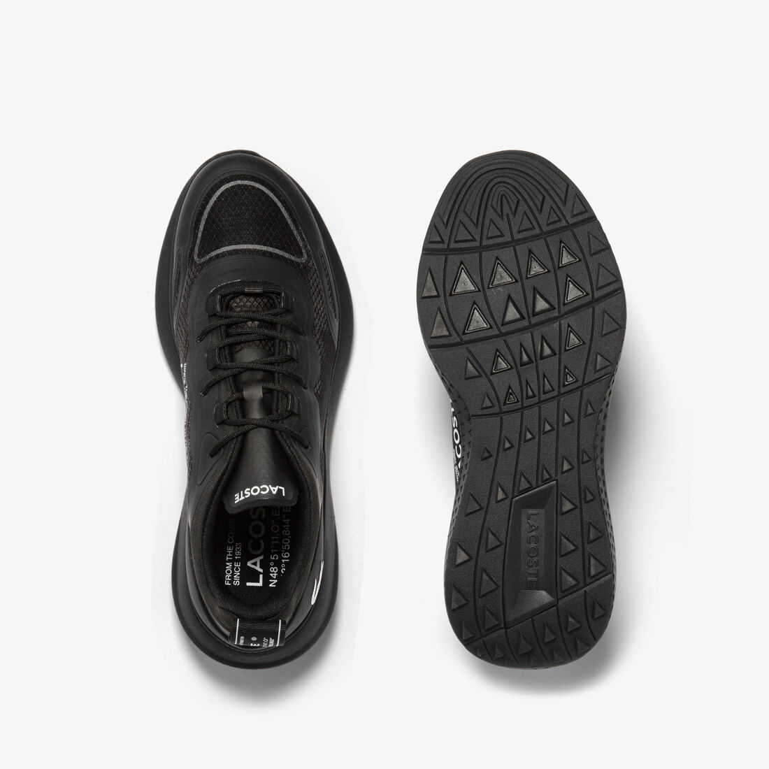 Lacoste Active 4851 Textil Sneakers Herren Schwarz | BDRS-96483