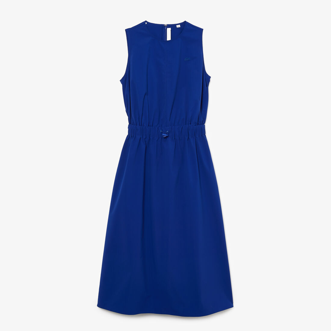 Lacoste Elasticised Taille Open Back Tank Top Kleider Damen Blau | CYOW-87350