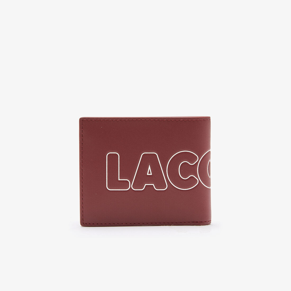 Lacoste Fitzgerald Branded Leder Foldable Geldbörse Herren Rot | FQAK-69153