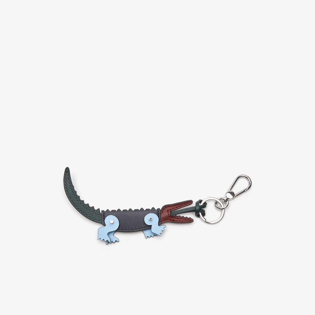 Lacoste Holiday Color-block Crocodile Key Ring Geldbörse Herren Grün | BMLK-43975