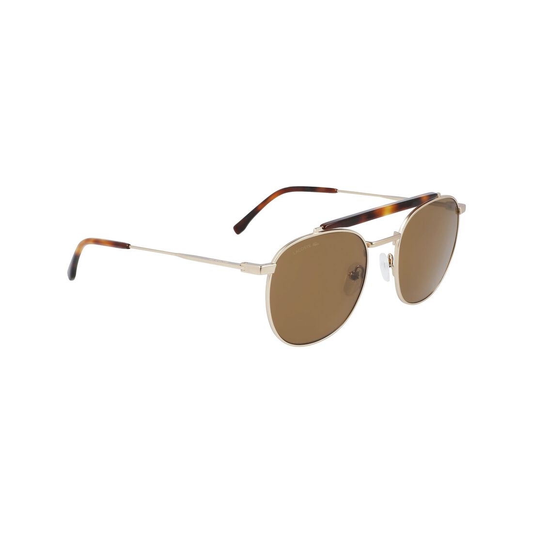 Lacoste Metal Sonnenbrille Herren Gold | CBDW-29180