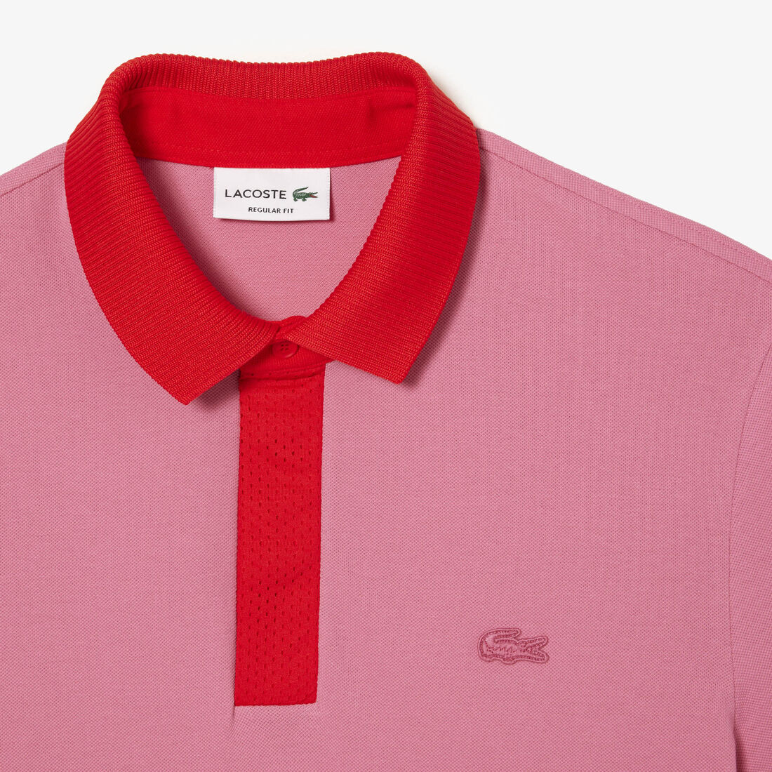 Lacoste Organic Baumwoll Piqué Polo Shirts Herren Rosa Rot | GUSZ-51842