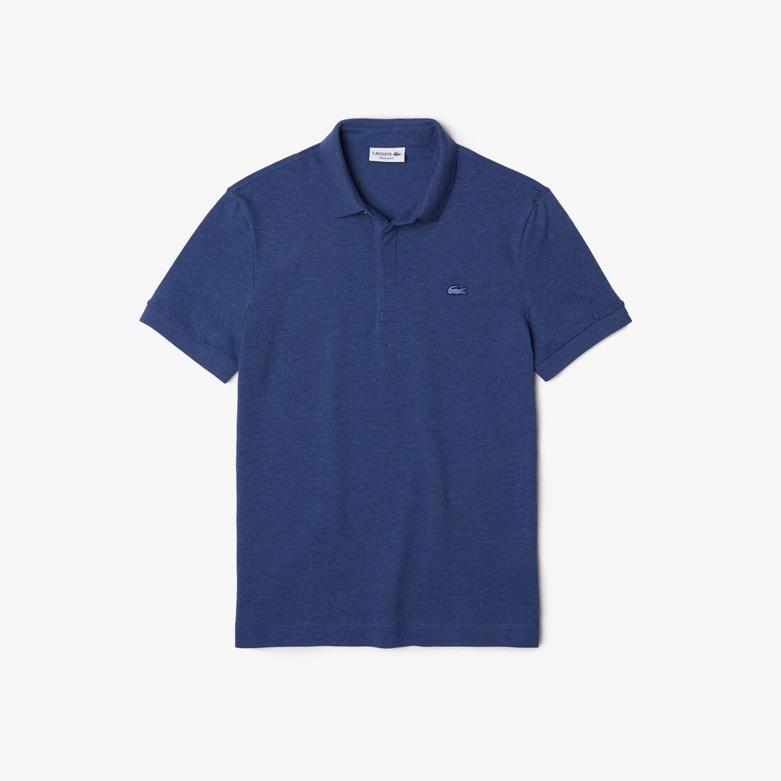 Lacoste Paris Regular Fit Stretch Baumwoll Piqué Polo Shirts Herren Blau | OSIF-04573