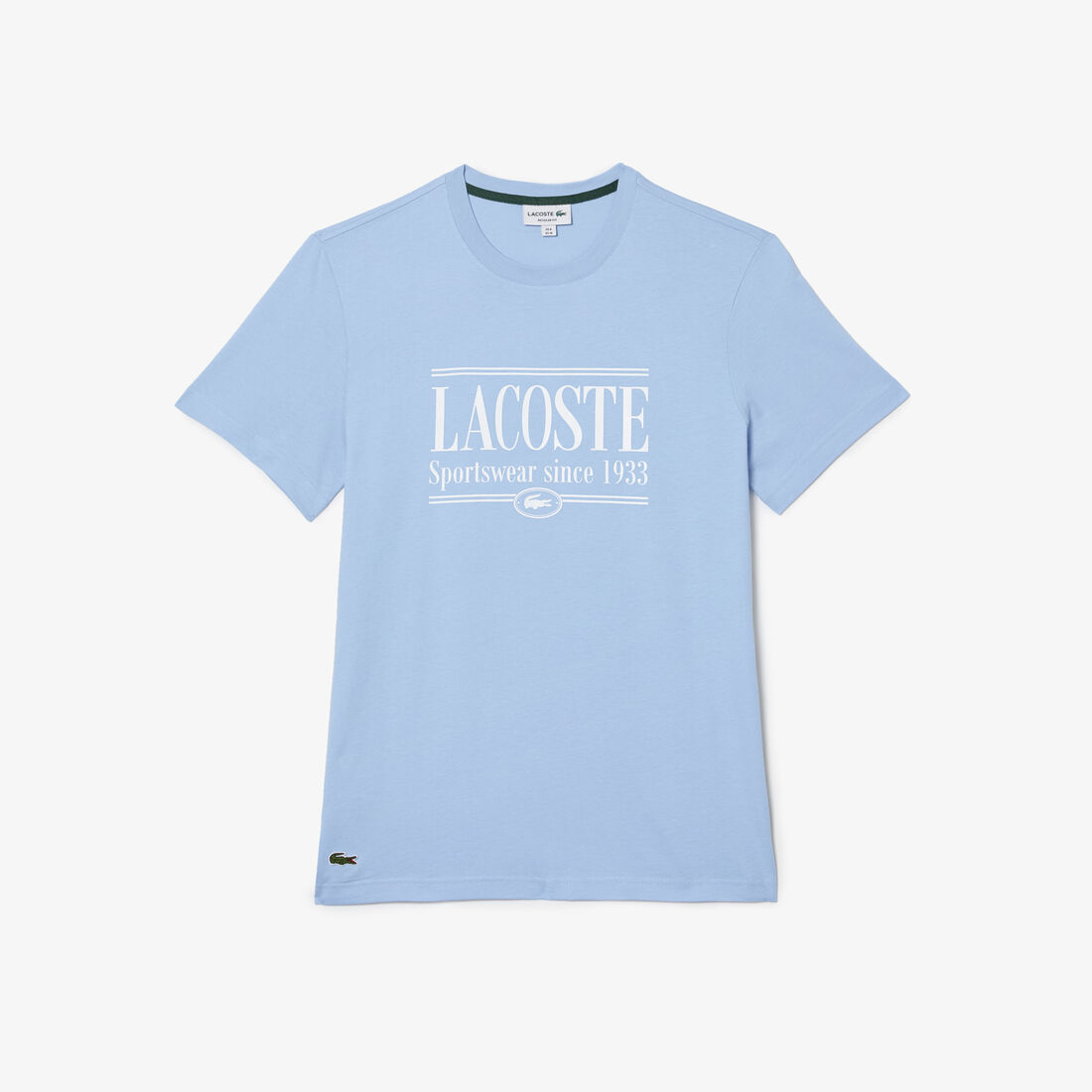 Lacoste Regular Fit Jersey T-shirts Herren Blau | IEZR-60789