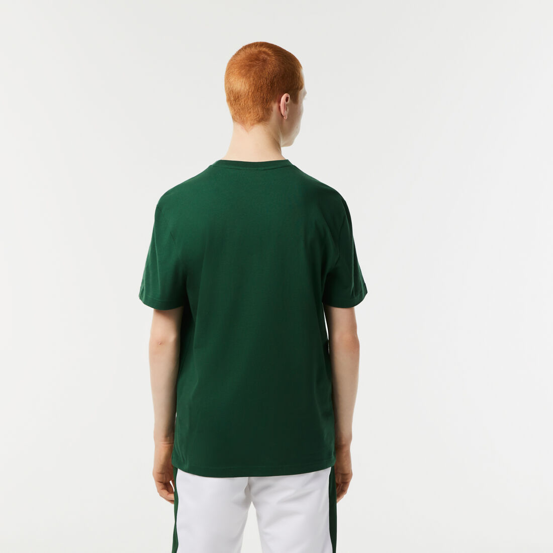 Lacoste Regular Fit Jersey T-shirts Herren Grün | IJRG-08531
