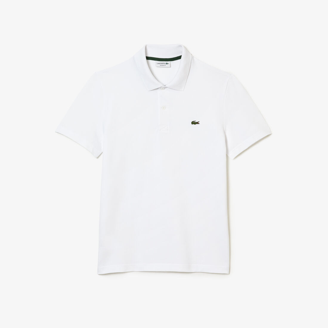 Lacoste Regular Fit Stretch Organic Baumwoll Polo Shirts Herren Weiß | VXIO-46123
