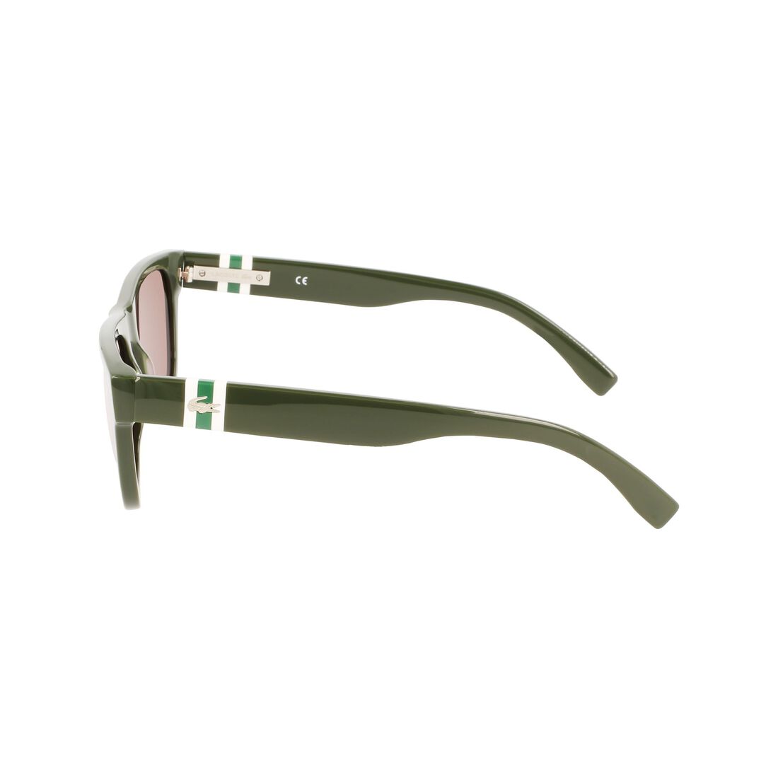 Lacoste Scale-style Rectangle Acetate L.12.12 Sonnenbrille Herren Khaki | XBEZ-47982