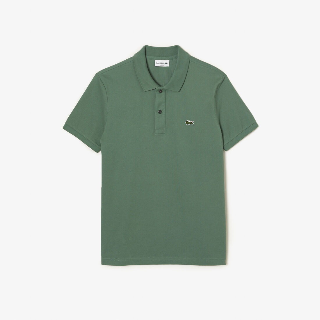 Lacoste Slim Fit In Petit Piqué Polo Shirts Herren Khaki Grün | CPAV-47809
