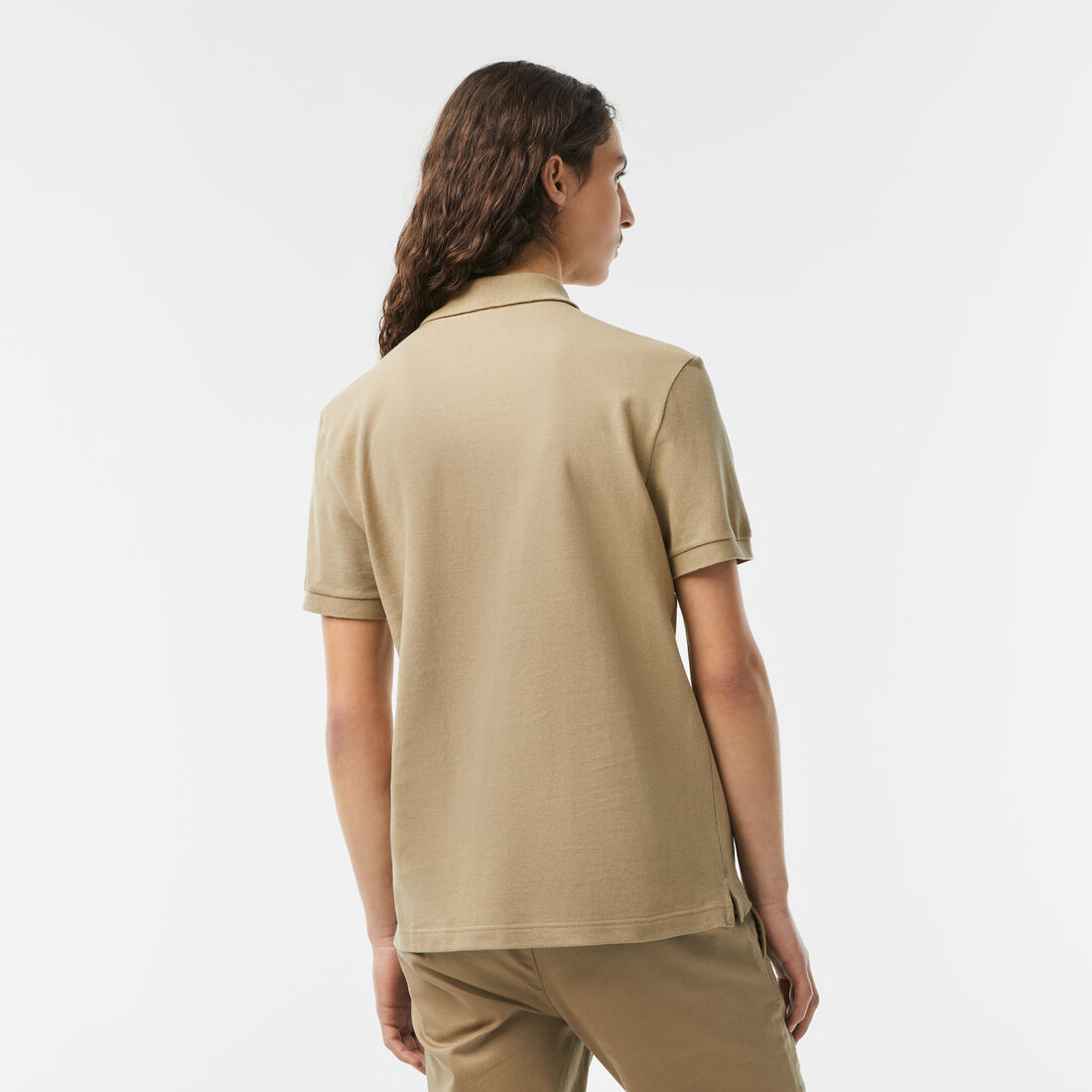 Lacoste Slim Fit In Petit Piqué Polo Shirts Herren Beige | HPYZ-20159