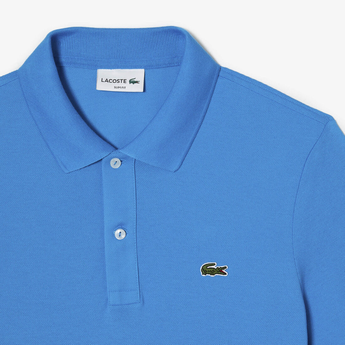 Lacoste Slim Fit In Petit Piqué Polo Shirts Herren Blau | RSUW-49031