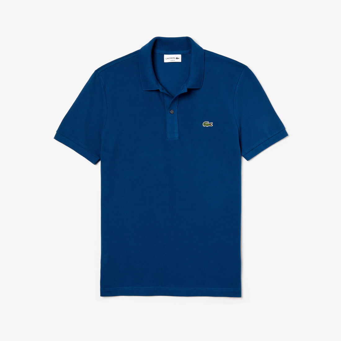 Lacoste Slim Fit In Petit Piqué Polo Shirts Herren Blau | TJNR-17284