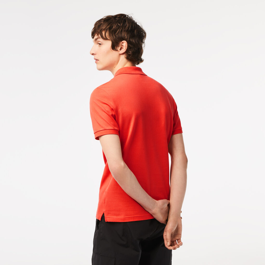 Lacoste Slim Fit In Petit Piqué Polo Shirts Herren Orange | TUIY-45876