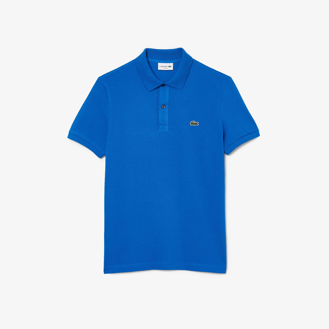 Lacoste Slim Fit In Petit Piqué Polo Shirts Herren Blau | VKMX-82371