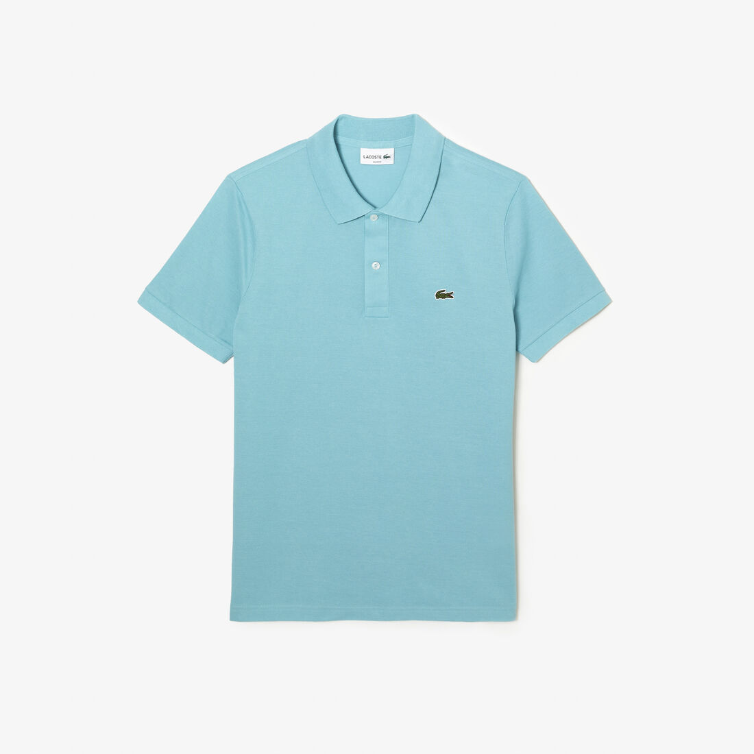 Lacoste Slim Fit In Petit Piqué Polo Shirts Herren Türkis | XQZC-68205
