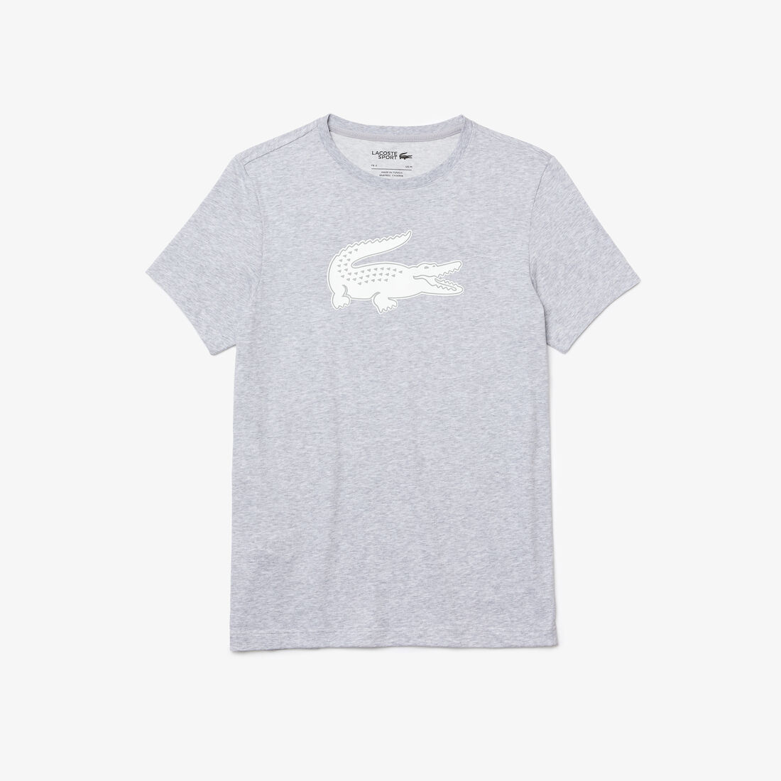 Lacoste Sport 3d Print Crocodile Atmungsaktiv Jersey T-shirts Herren Grau | SERI-38451