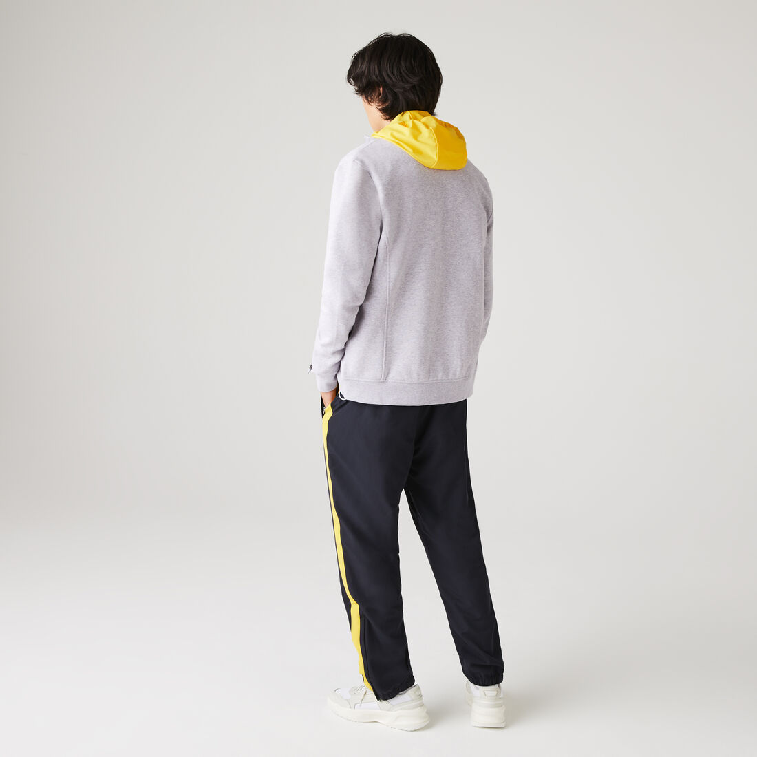 Lacoste Sport Baumwoll Blend Fleece Zip Sweatshirts Herren Mehrfarbig | CXHM-32076