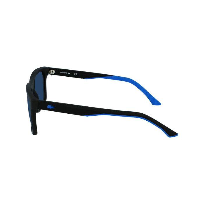 Lacoste Sport Line Plastic Sonnenbrille Herren Schwarz | HTCU-81930