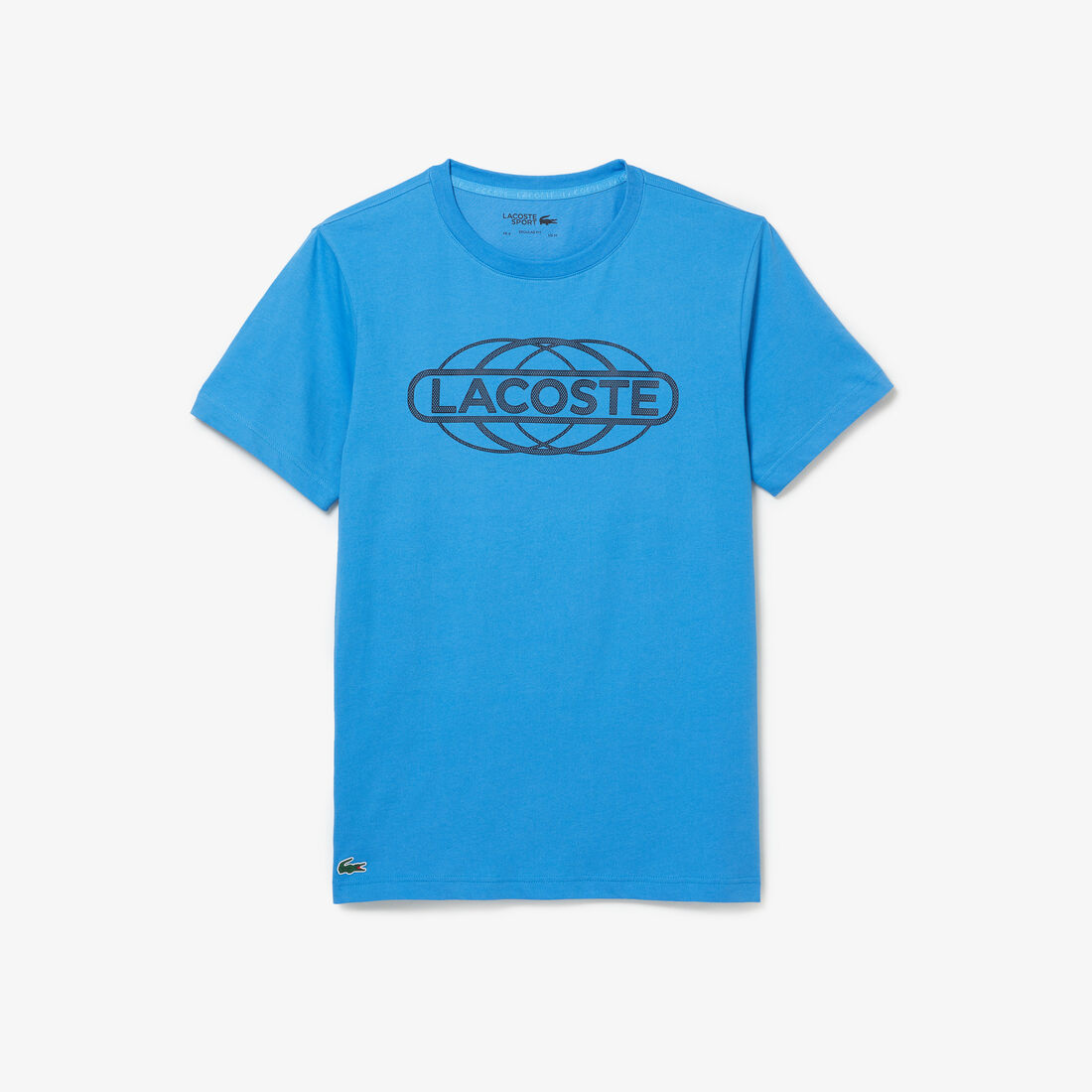 Lacoste Sport Organic Jersey T-shirts Herren Blau | FEDQ-31625