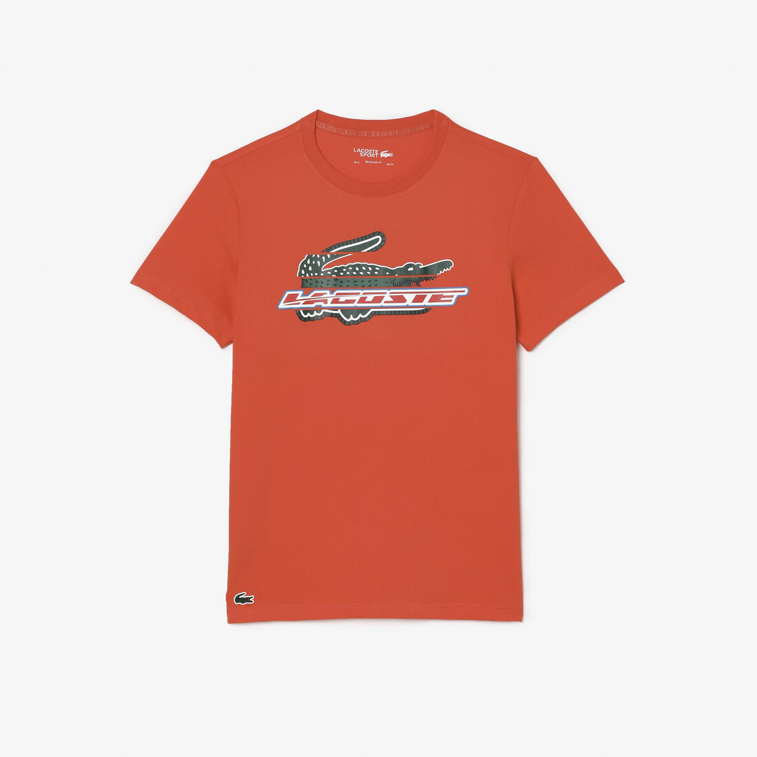 Lacoste Sport Regular Fit Organic Baumwoll T-shirts Herren Orange | TMLX-02751